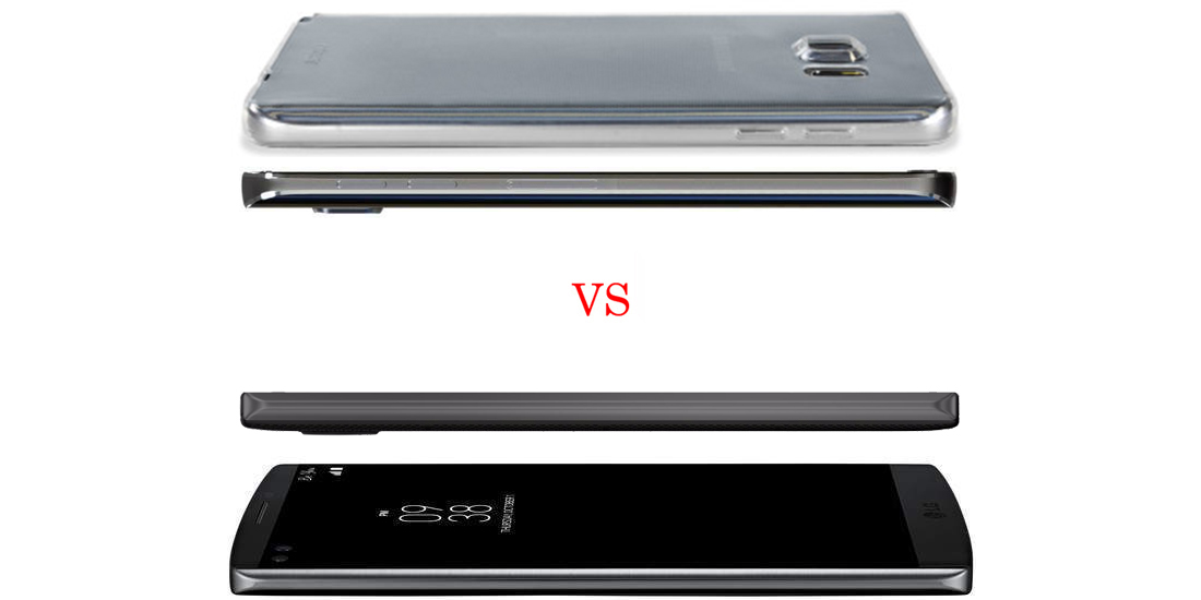 LG V10 versus Samsung Galaxy Note 5 5